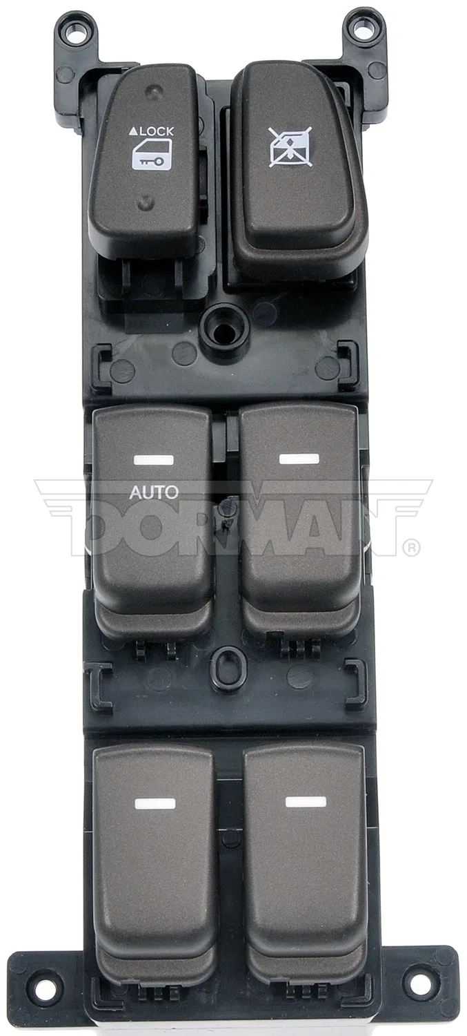 901-911 – DORMAN Power Window Switch, OE Replacement 6 Buttons Black - view 2